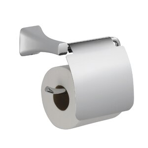 Teslau00ae Wall Mounted Toilet Paper Holder with Removable Cover