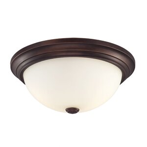 Simonsen 2-Light Flush Mount