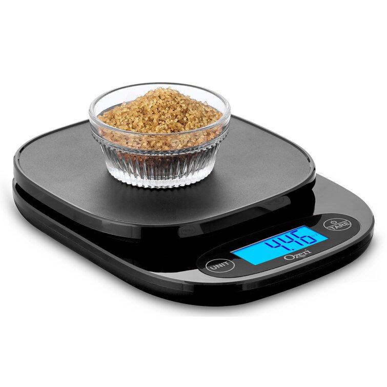 Precision Weighing Technology Ozeri ZK420 Garden and Kitchen Scale with 0.5 g 0.01 oz in Black 