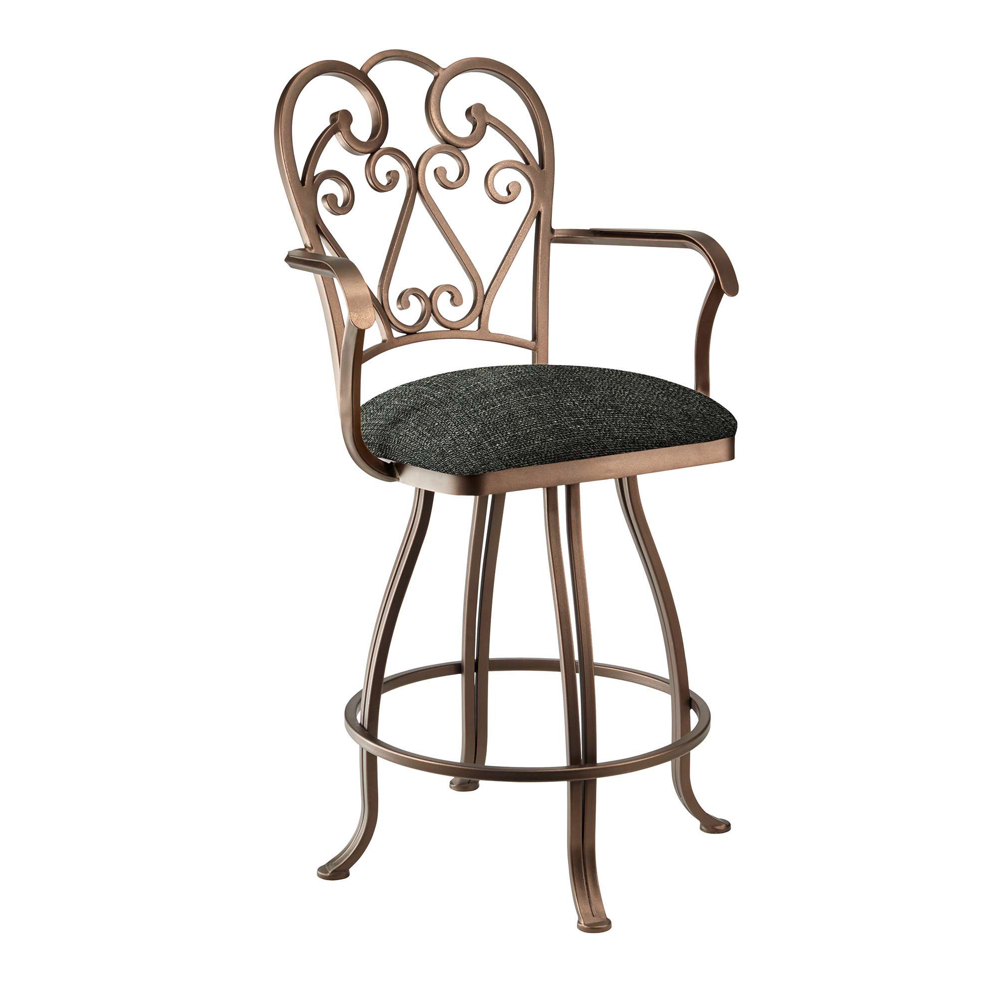 Fleur De Lis Living Artis Swivel Bar & Counter Stool Wayfair