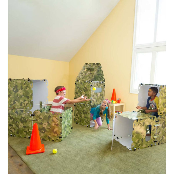 indoor cardboard playhouse