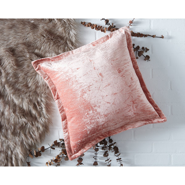 blush decorative pillows