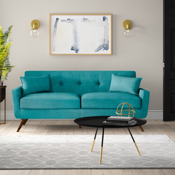 Mercury Row® Norton St Philip 75'' Square Arm Sofa & Reviews | Wayfair
