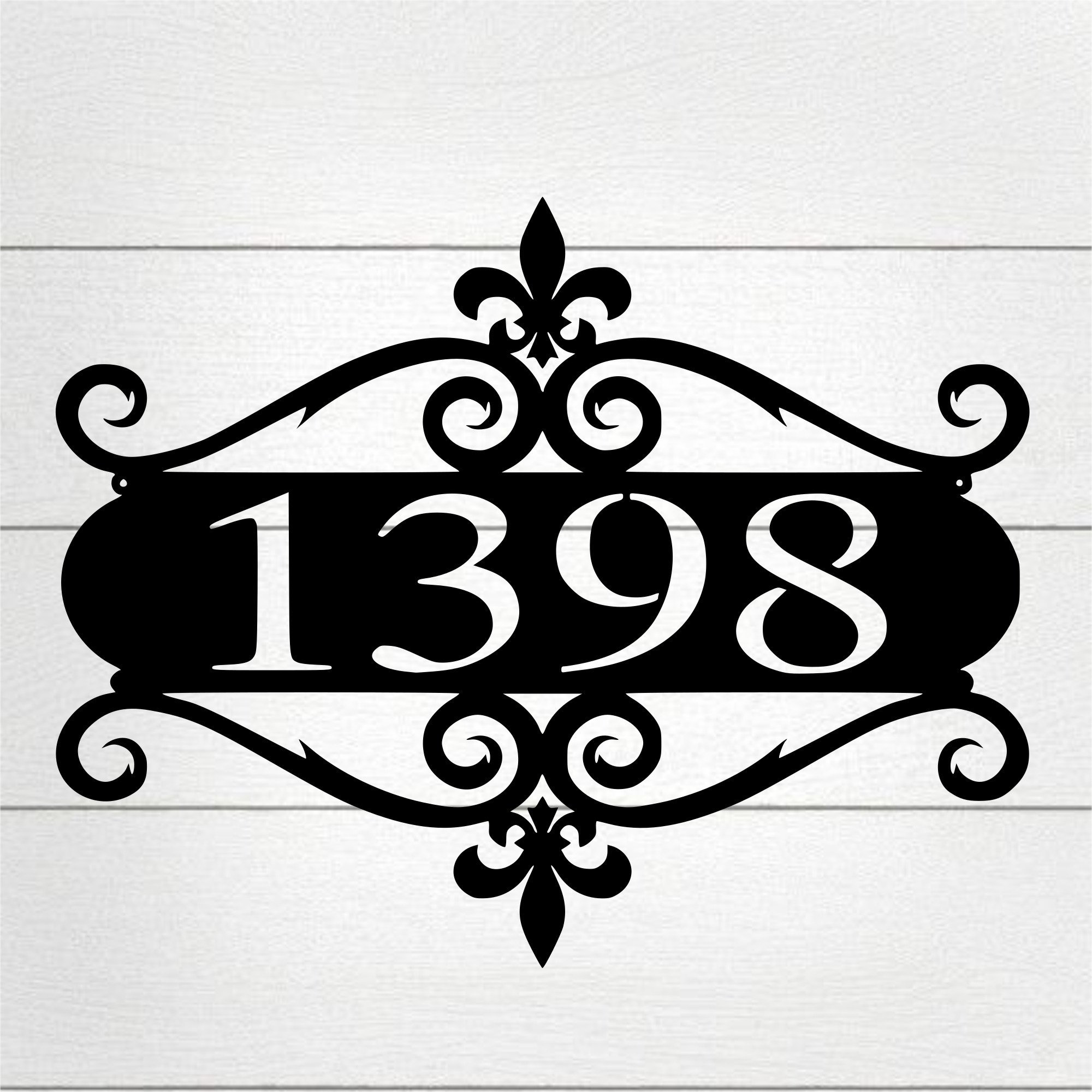 Sea Biscuit Metal Designs Wall Address Plaque Wayfair