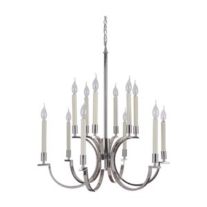 Salford 12-Light Candle-Style Chandelier