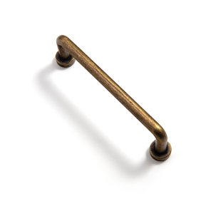 3" Brass Finger Pull Handle 2 Piece With Screws 75mm Finger Pull Door Handle 