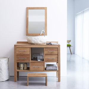 100 cm Waschbeckenunterschrank von Tikamoon
