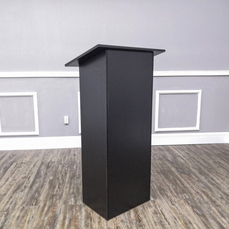 White Wood Podium School Lectern Conference Pulpit Conference Hotel Podium 