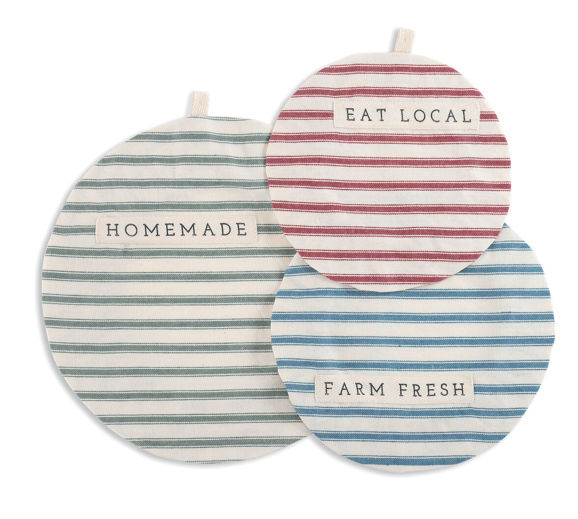 linen dish covers