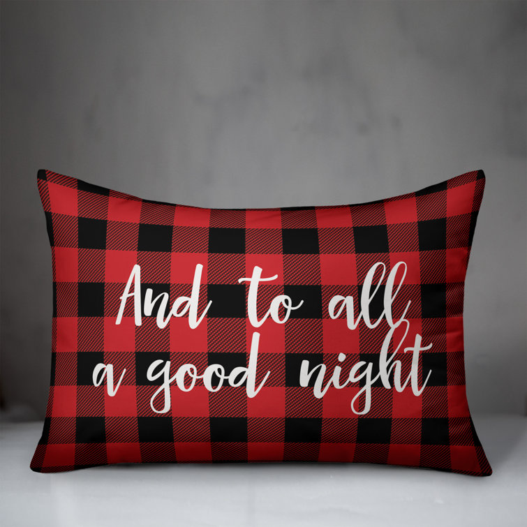 buffalo print throw pillows