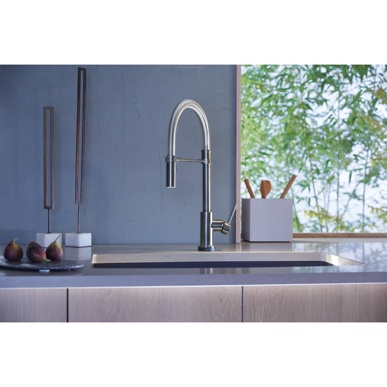 Trinsic Pro Pull Down Touch Single Handle Kitchen Faucet with Accessories