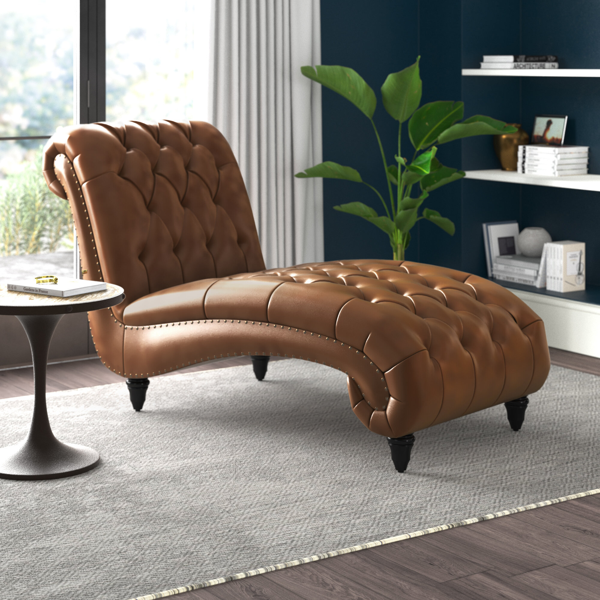 henredon chaise lounge