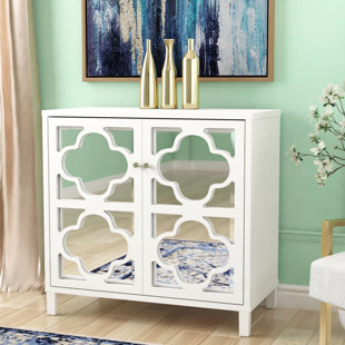 Go to store & view more images Musselwhite Mirror Accent Cabinet by House of Hampton