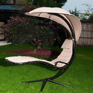 Hammocks With Stands You Ll Love Wayfair Mcadory Outdoor Hammock Hanging Chaise Lounger With Stand