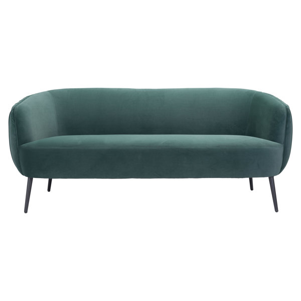 Mercer41 Velvet 70.1'' Square Arm Sofa | Wayfair.ca