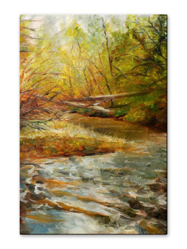 'Stoner Creek' by James Corwin Painting Print Plaque
