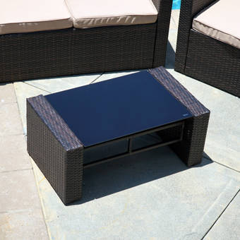 Longshore Tides Kingsbury 4 Piece Rattan Sofa Seating Group With Cushions Reviews Wayfair