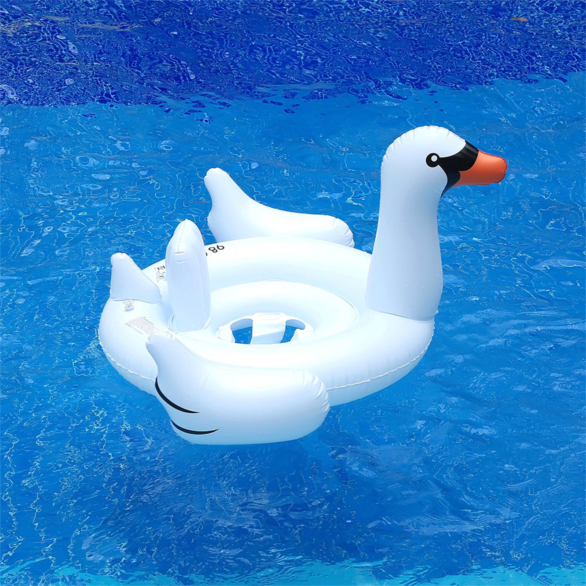 inflatable swan
