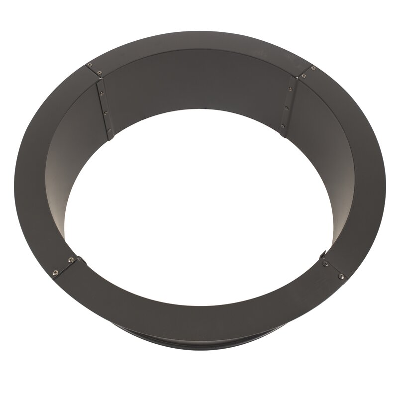 Pleasant Hearth Solid Steel Fire Ring Reviews Wayfair