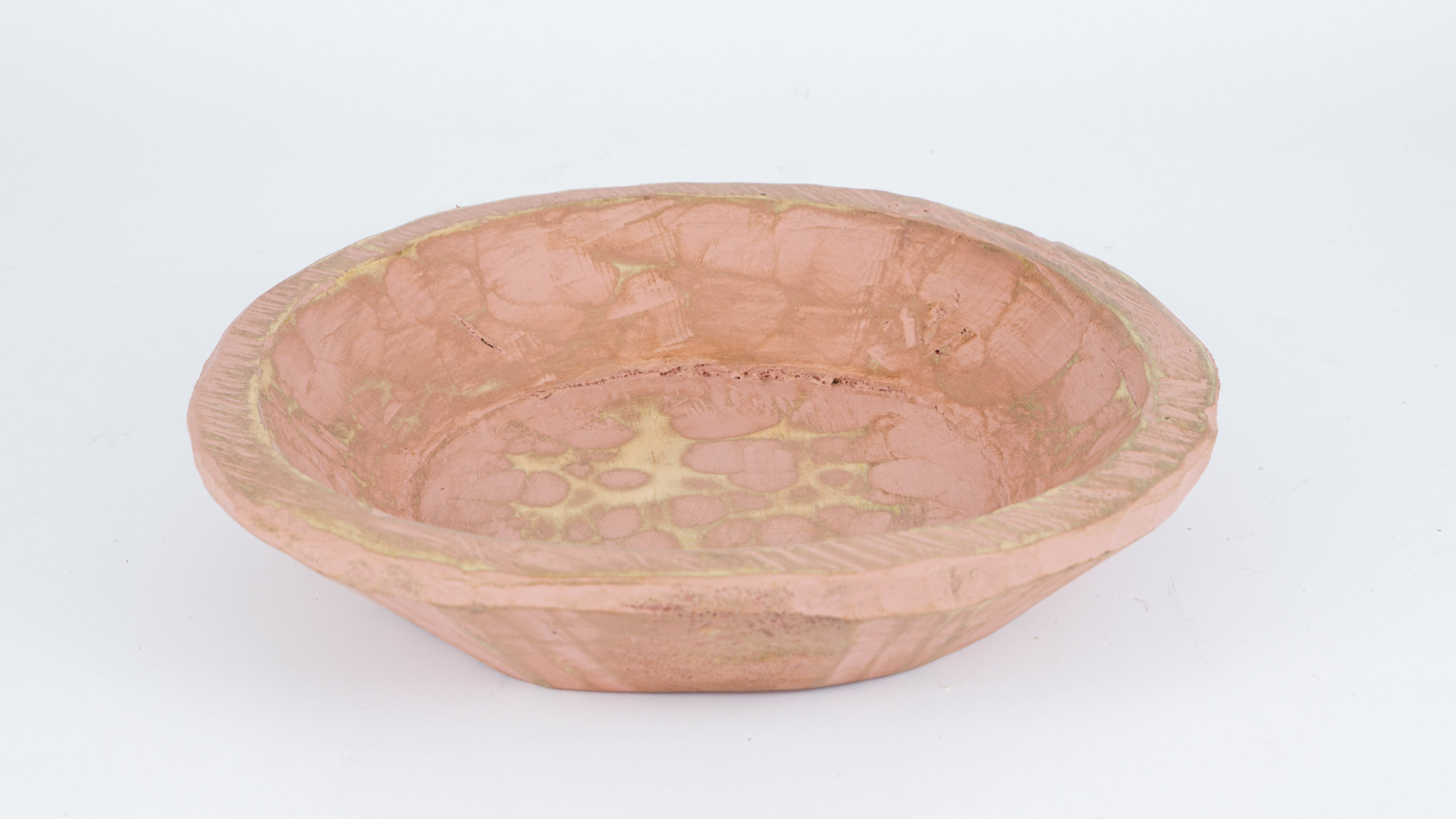 Mistana Tania Rustic Round Wooden Dough Decorative Bowl Reviews Wayfair