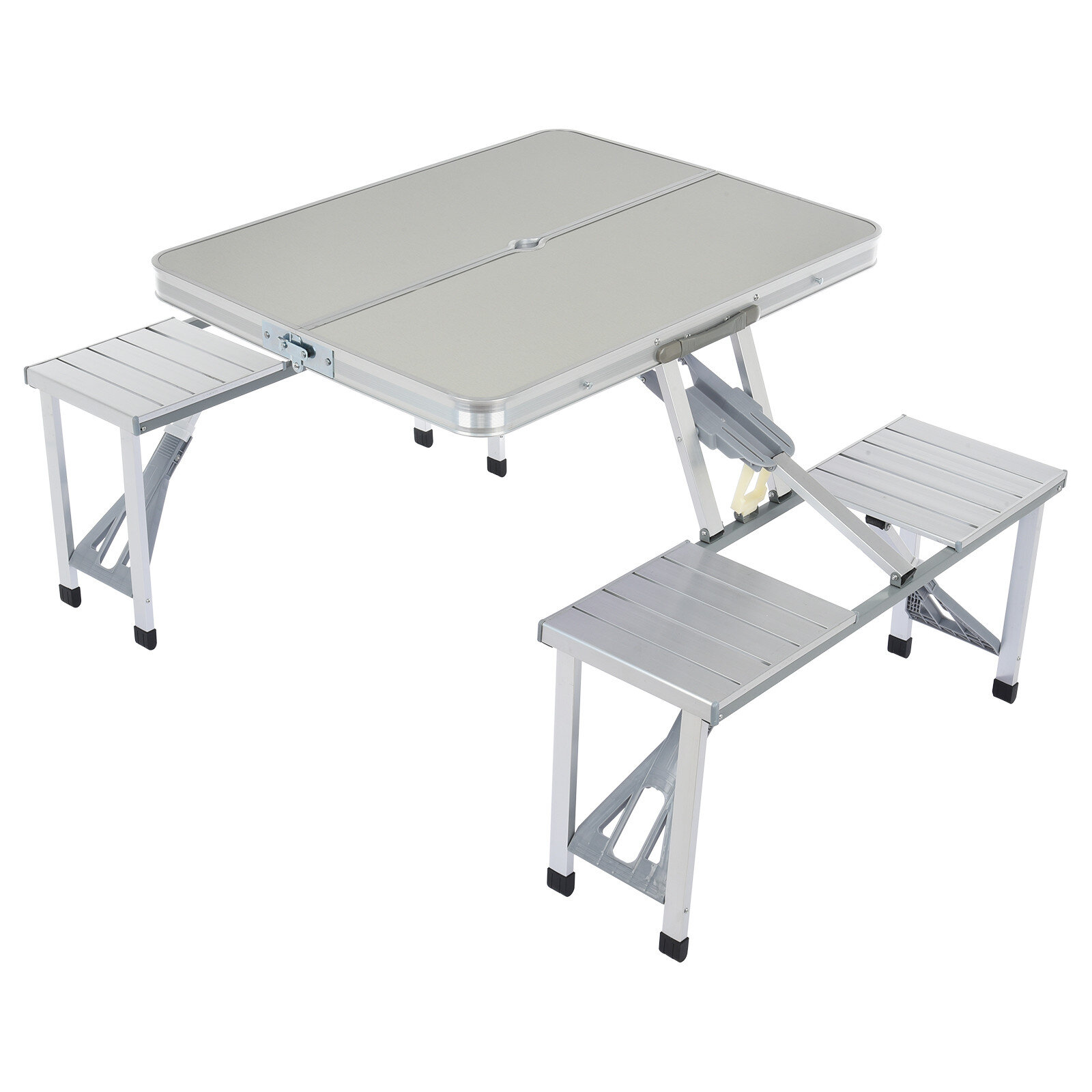 Aluminium Alloy Camping Foldable Table Tavel Picnic Portable Desk 