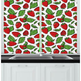 Fruit Kitchen Curtains Wayfair
