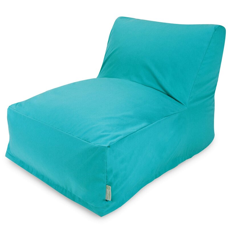 Majestic Home Goods Standard Outdoor Friendly Bean Bag Lounger