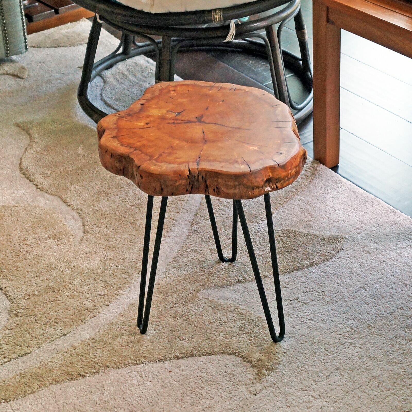 wood stump tables for sale