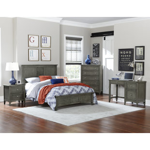 Distressed Finish Bedroom Sets You Ll Love Wayfair Socorro Standard Configurable Bedroom Set