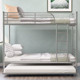Silver Bunk Beds You Ll Love In 2021 Wayfair