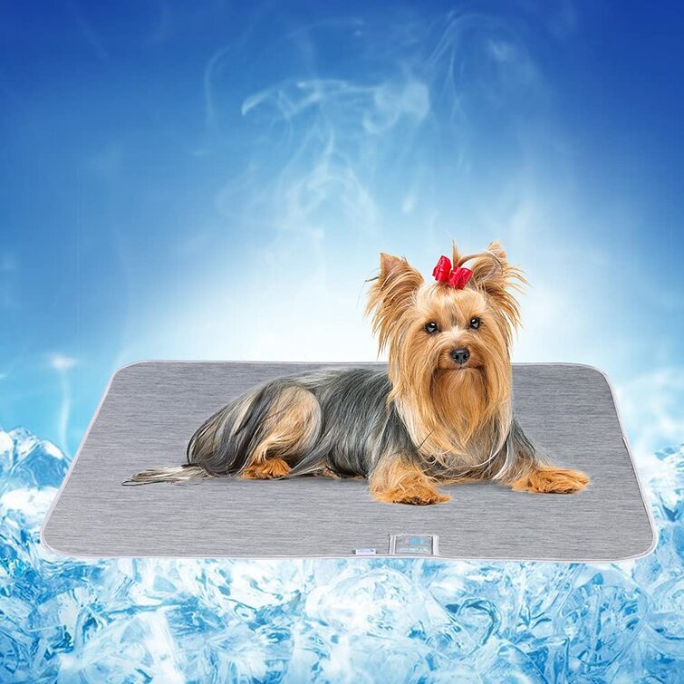 2X Pet Cooling Gel Mat for Cats Dogs Animals Summer Heat Relief Stay Cool
