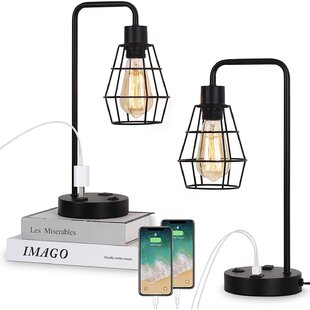 farmhouse lamps black