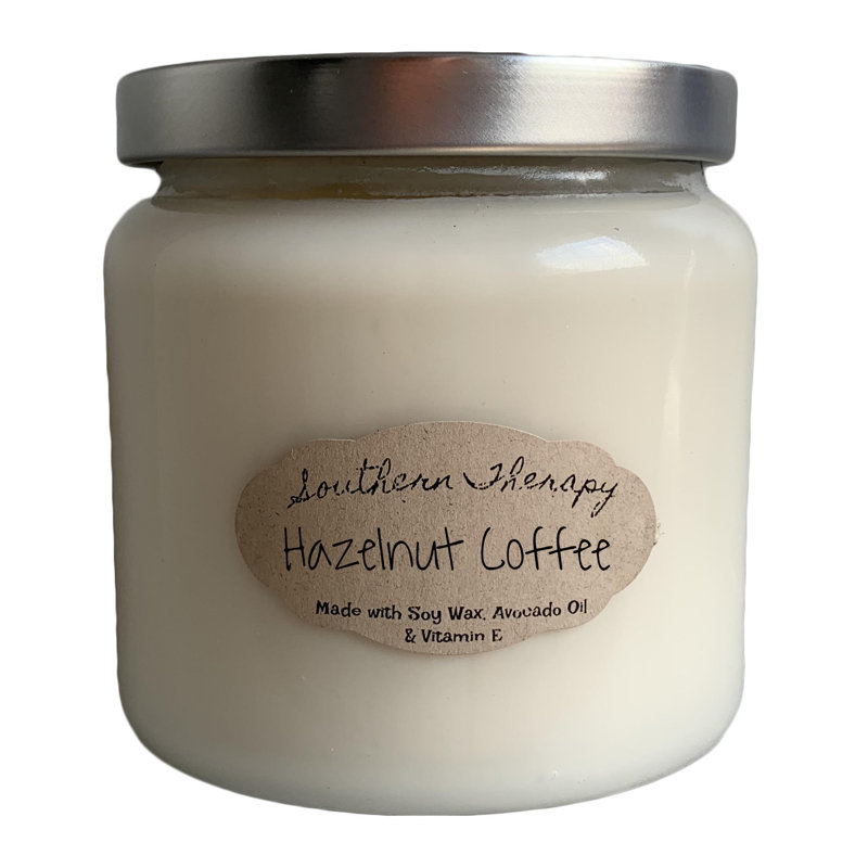 Southern Therapy Candles Hazelnut Coffee Scented Jar Candle Wayfair