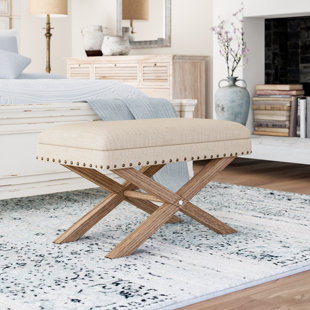 Go to store & view more images Lark Manor Galega Wood Storage Bench