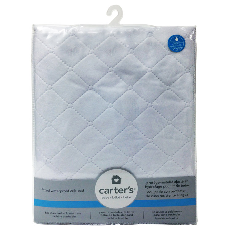 Carter S Waterproof Standard Crib Mattress Pad Reviews Wayfair
