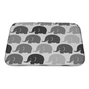 Elephant Bath Rugs Wayfair Animals Elephants Bath Rug