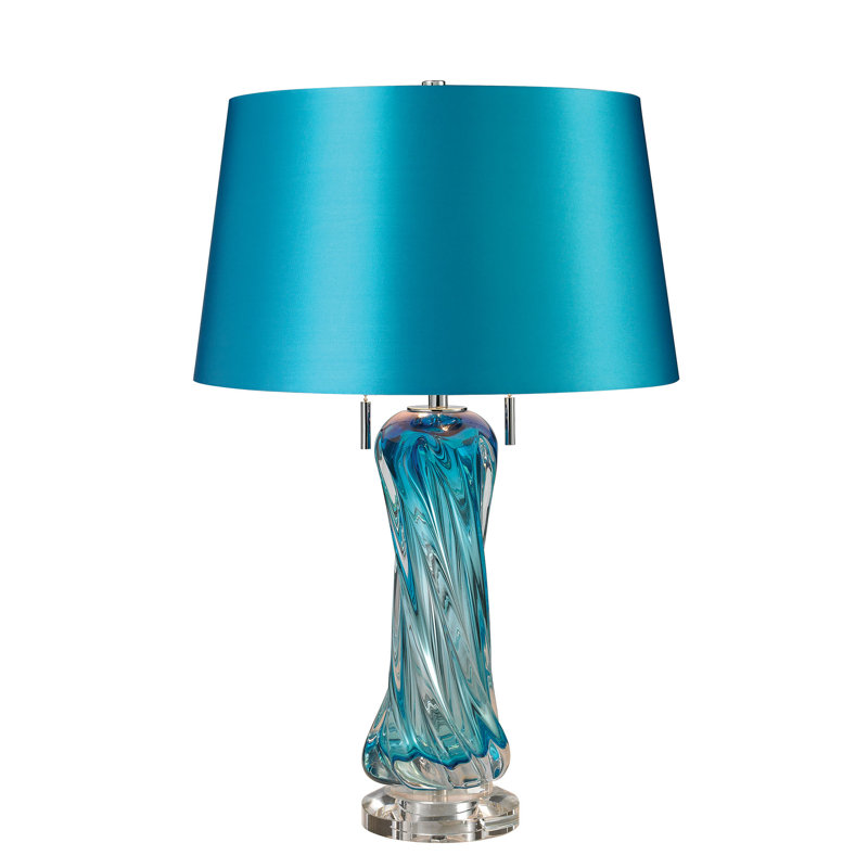 wayfair blue table lamps