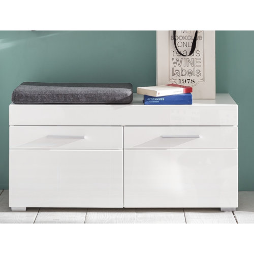 Neema Wooden Storage Bench Metro Lane