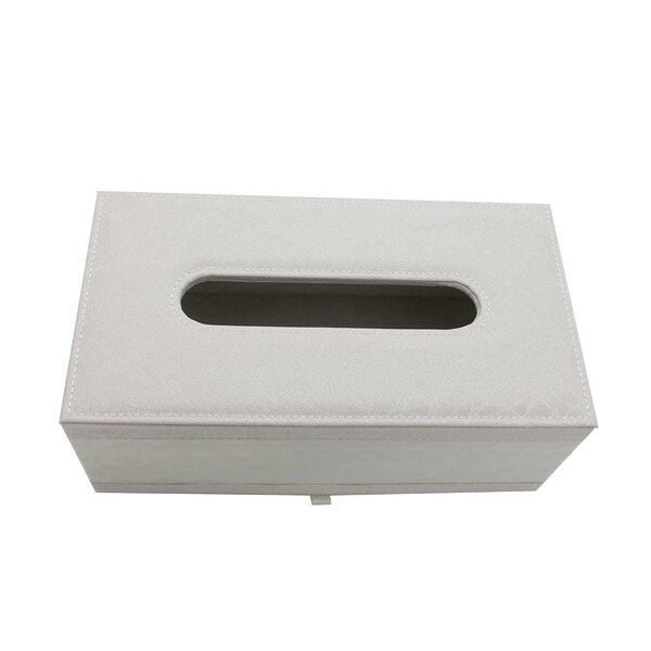 Tissue Case Box Container PU Leather Home Car Towel Napkin Paper Holder Box Case