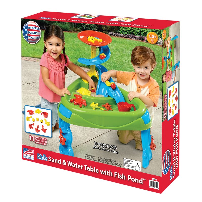american plastic toys sand & water playset