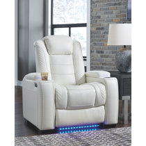 white theater chairs