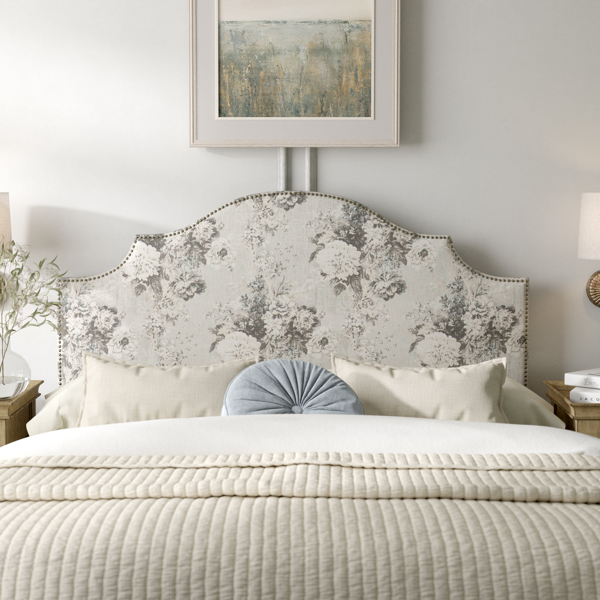 Kelly Clarkson Home Simone Upholstered Headboard & Reviews Wayfair
