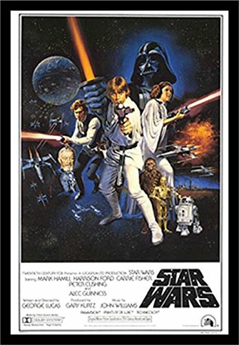 Star Wars a new hope A3 high quality framed poster brand new 