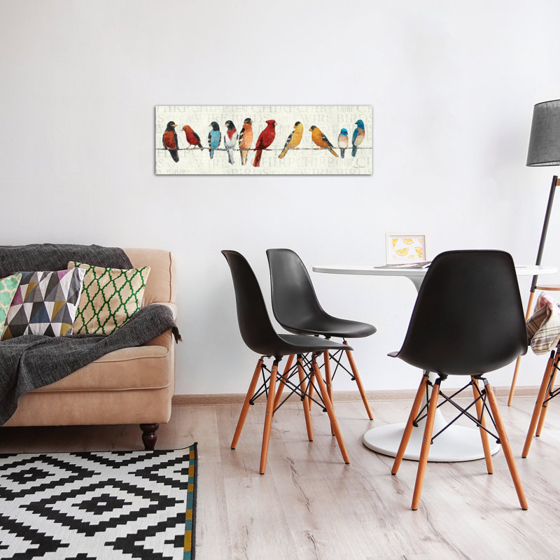 Red Barrel Studio The Usual Suspects Birds On A Wire Wall Art On