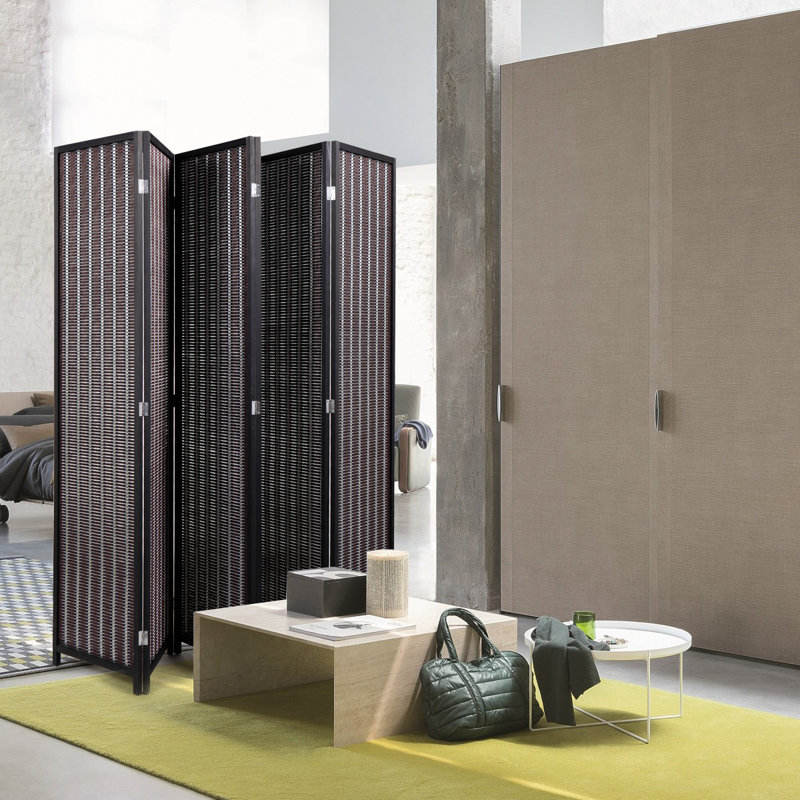 Bloomsbury Market Arna 106 5 6 Panel Folding Room Divider Wayfair