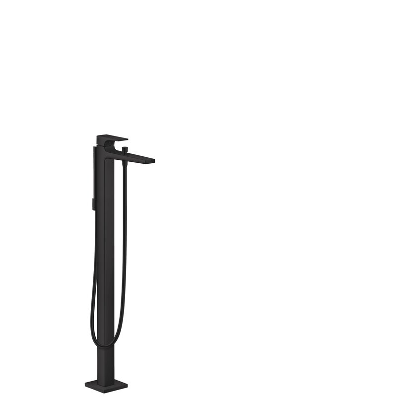 Metropol Single Handle Floor Mounted Tub Spout with Handshower