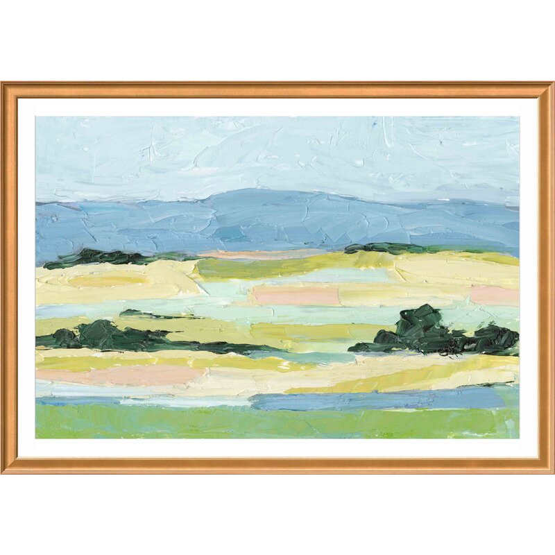 Pastel Hills I by Ethan Harper - Picture Frame Painting