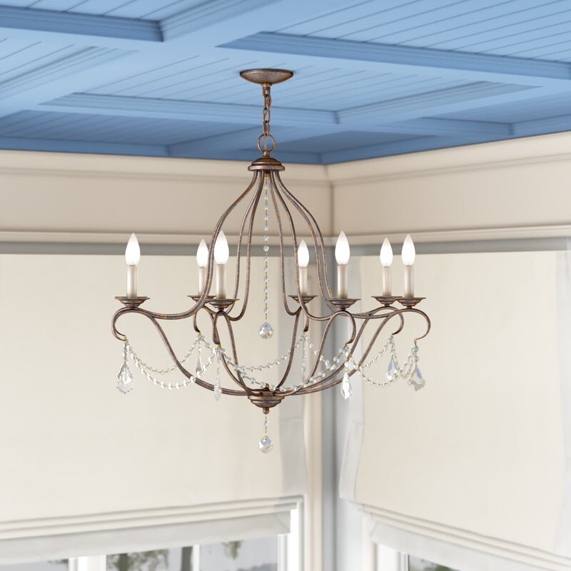 Cutchogue 8 - Light Dimmable Empire Chandelier
