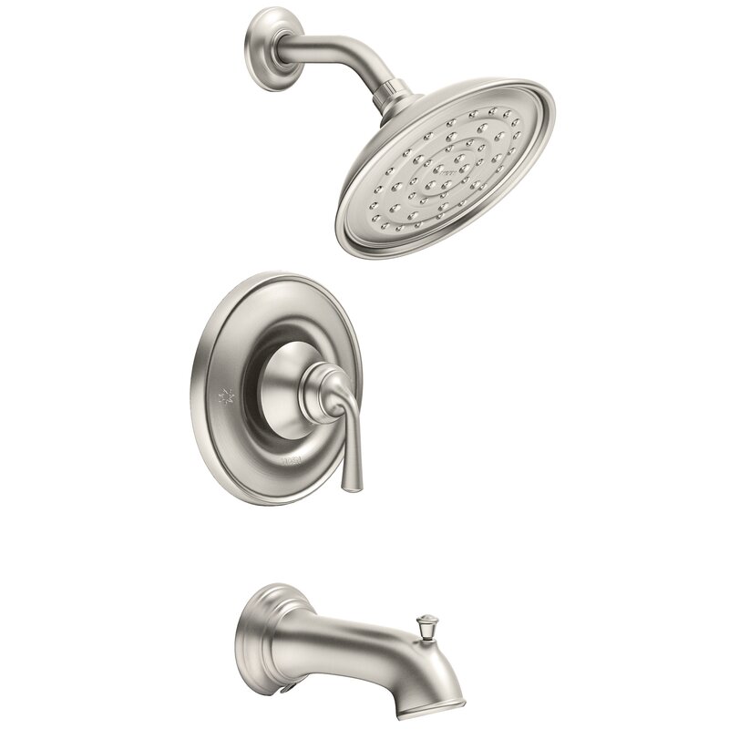 Wetherly Posi-Temp Dual Function Tub and Shower Faucet with Trim and Diverter