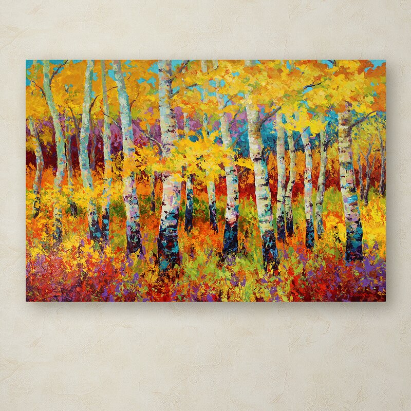 Marion Rose Autumn Rythmn by Marion Rose - Painting on Canvas